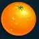 Appelsinsymbolet fra spilleautomaten Jammin' Jars.